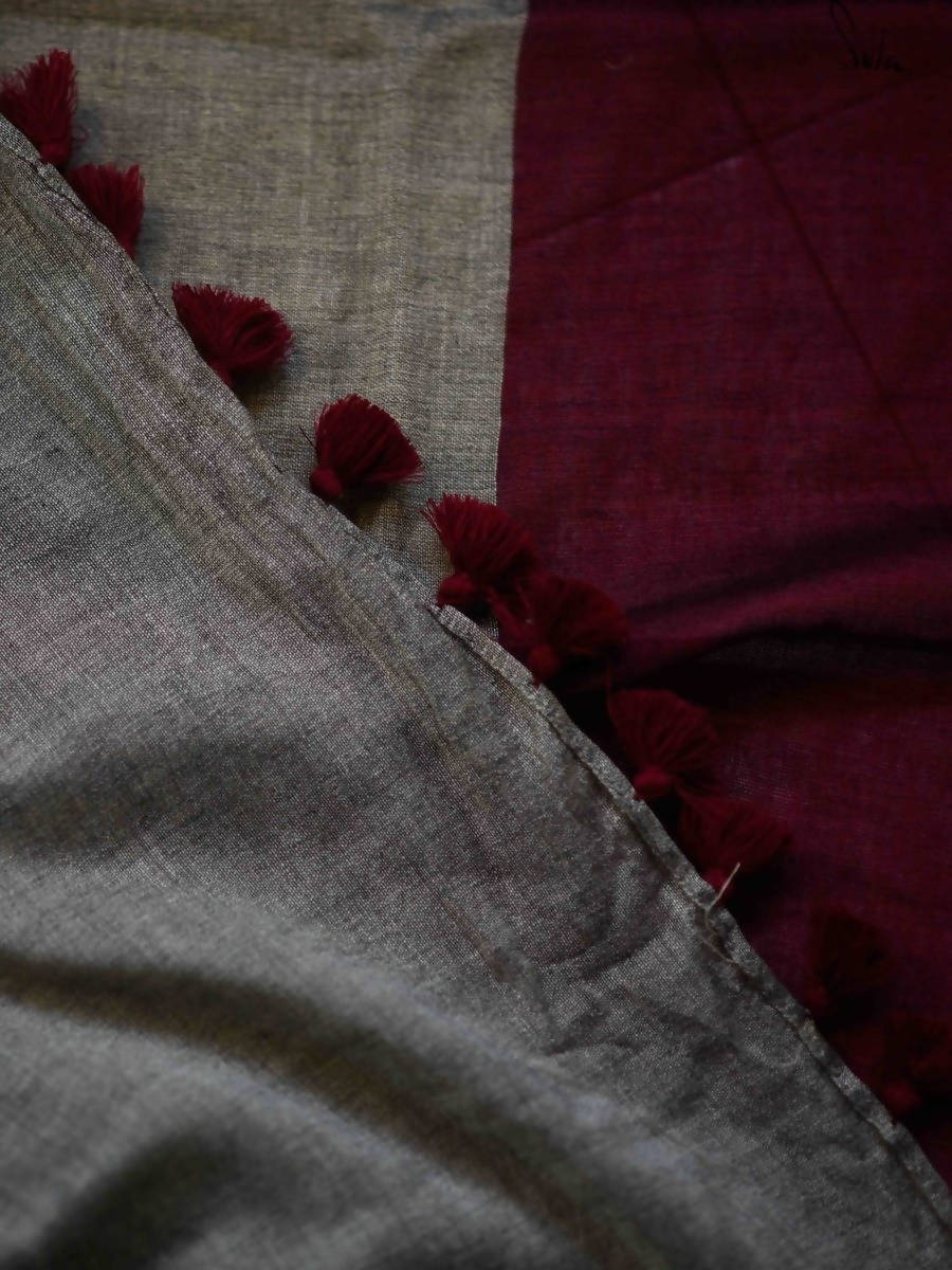 Suta Beet And Turnip Saree | Grocsy