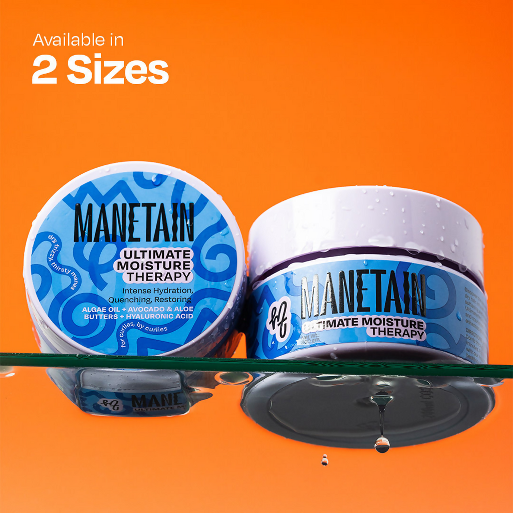 Manetain Ultimate Moisture Therapy - Deep Conditioning For Dry Frizzy &Thirsty Hair | Grocsy