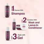 Bare Anatomy Curl Defining Shampoo + Mask + Leave In Conditioner | Grocsy