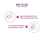 Avimee Herbal Anti Grey Kit - Hair Oil And Scalp Spray - Fights Grey Hair | Grocsy