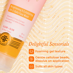 The Pink Foundry Brightening & Exfoliating Vit C Daily Face Wash | Grocsy
