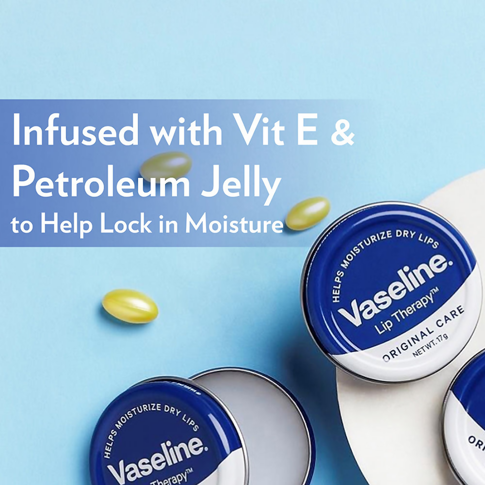 Vaseline Lip Therapy - Original Care | Grocsy