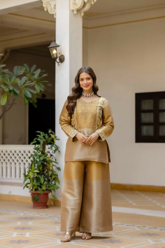 Teeya Creation Multi Color Pure Banarasi Viscose Party War Trending Salwar suit | Grocsy