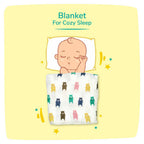 Kindermum Organic Cotton Muslin Swaddle Blanket 110 Cm X 110 Cm - Set Of 3 | Grocsy