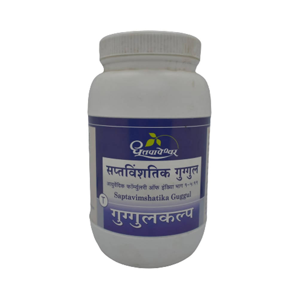 Dhootapapeshwar Saptavimshatika Guggul Tablets | Grocsy