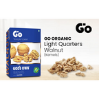 Go Organic Light Quarters & Extra Light Quarters Walnuts | Grocsy