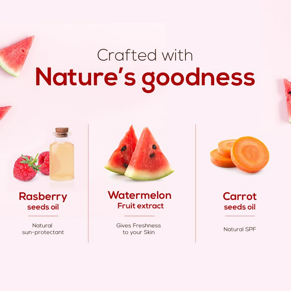 Skinella Sun Screen - Non Greasy Watermelon (Spf 25+) Vitamin C | Grocsy