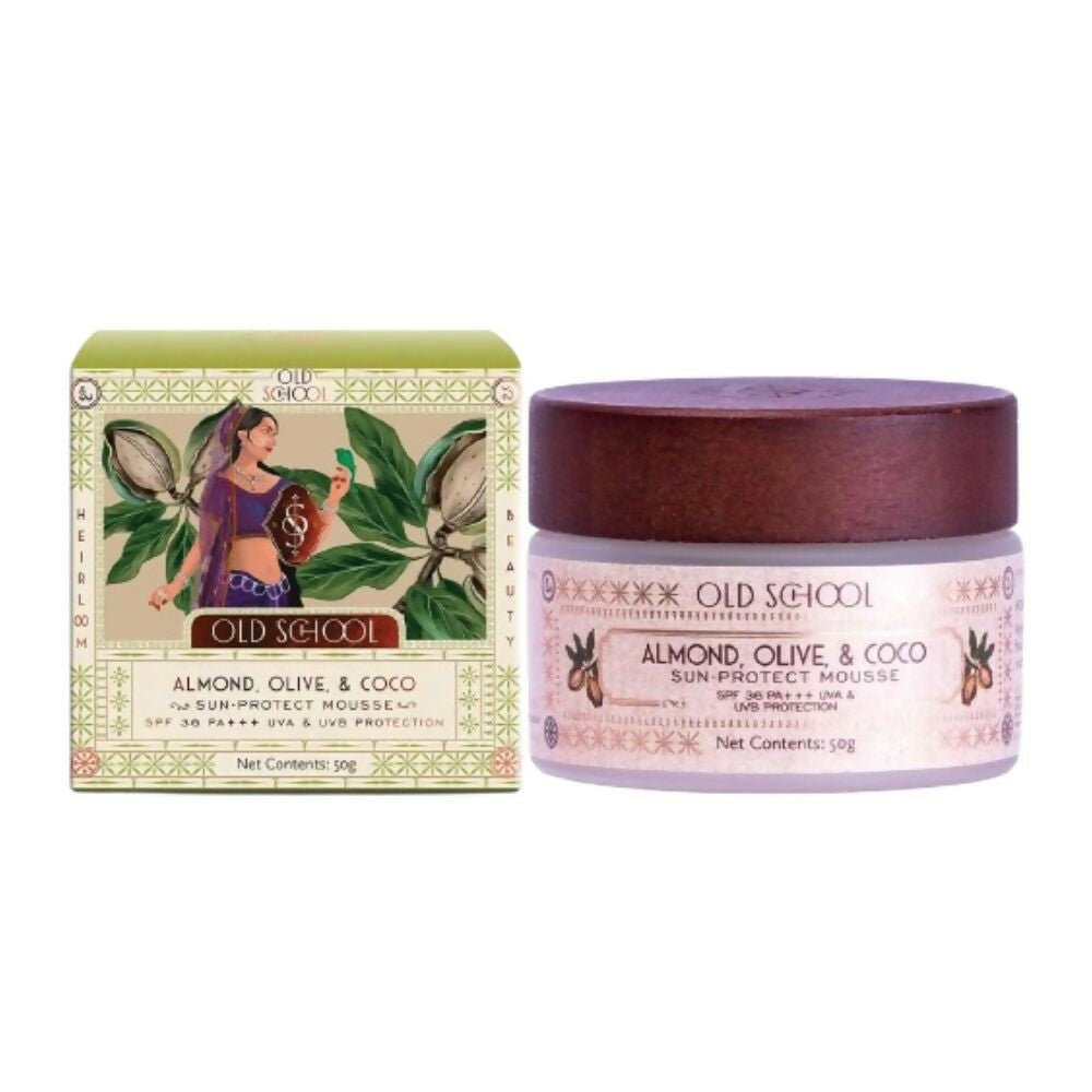 Old School Rituals SPF 36 PA+++ Sun-Protect Mousse | Grocsy