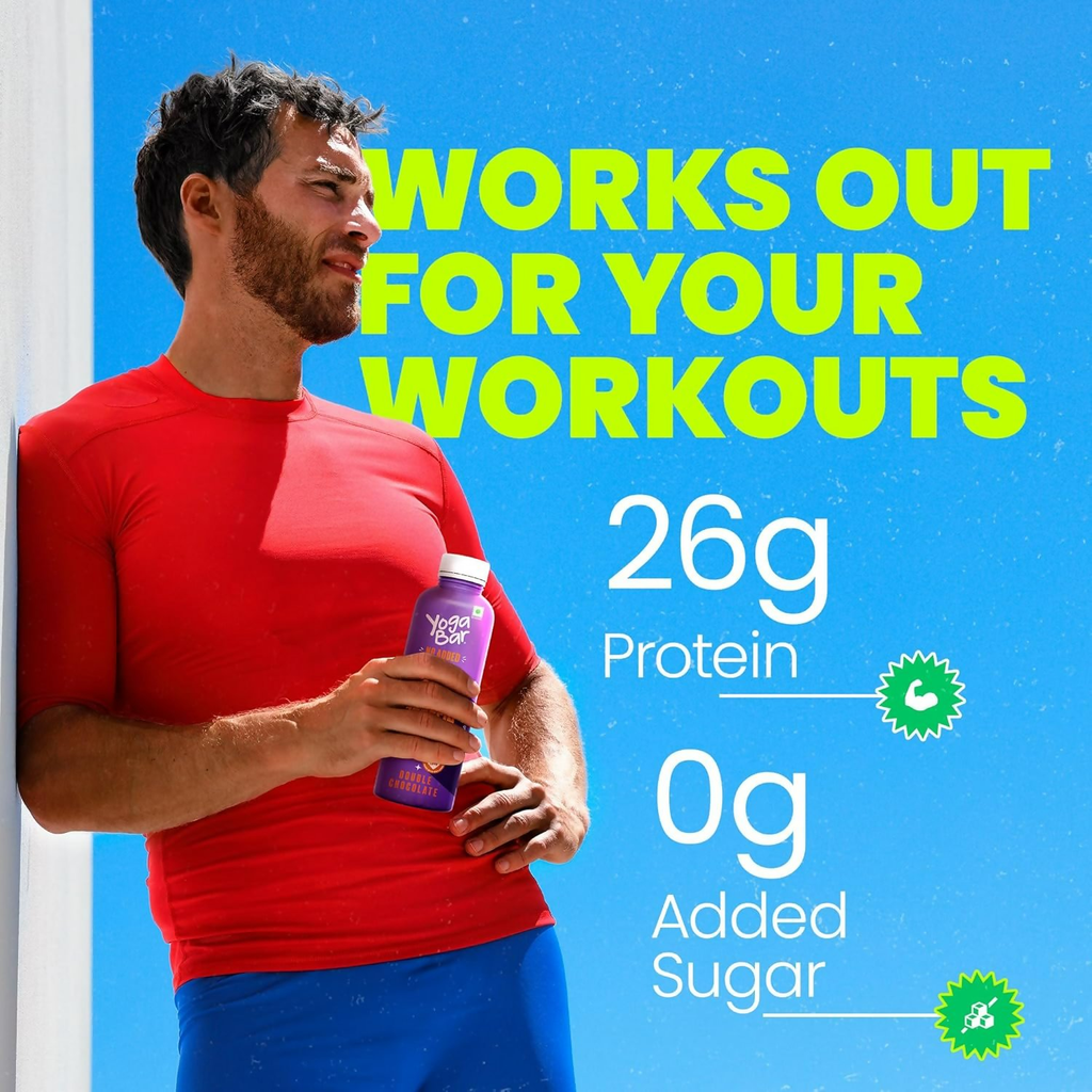 Yoga Bar 26g Protein Milk Shake (Cold Coffee) | Grocsy