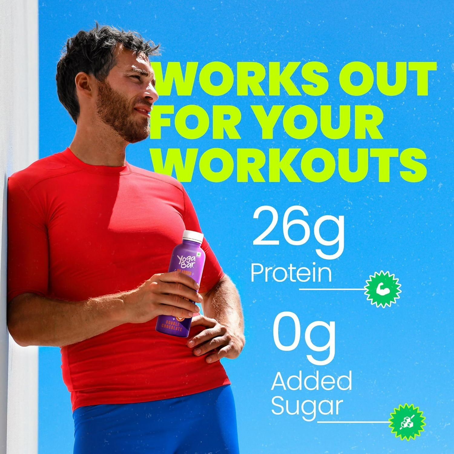 Yoga Bar 26g Protein Milk Shake (Cold Coffee) | Grocsy