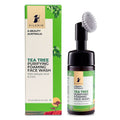 Pilgrim Australian Tea Tree & 1% Salicylic Acid Foaming Face Wash with Brush For Oily Skin, Acne And Pimples | Grocsy