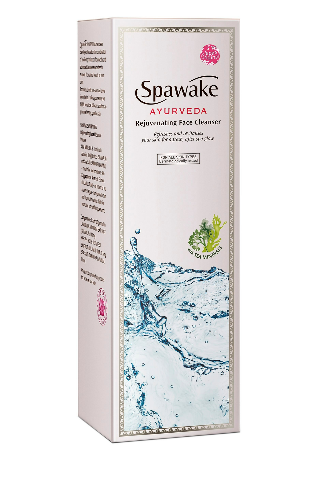 Spawake Ayurveda Face Cleanser Rejuvenating Foaming Face Wash | Grocsy
