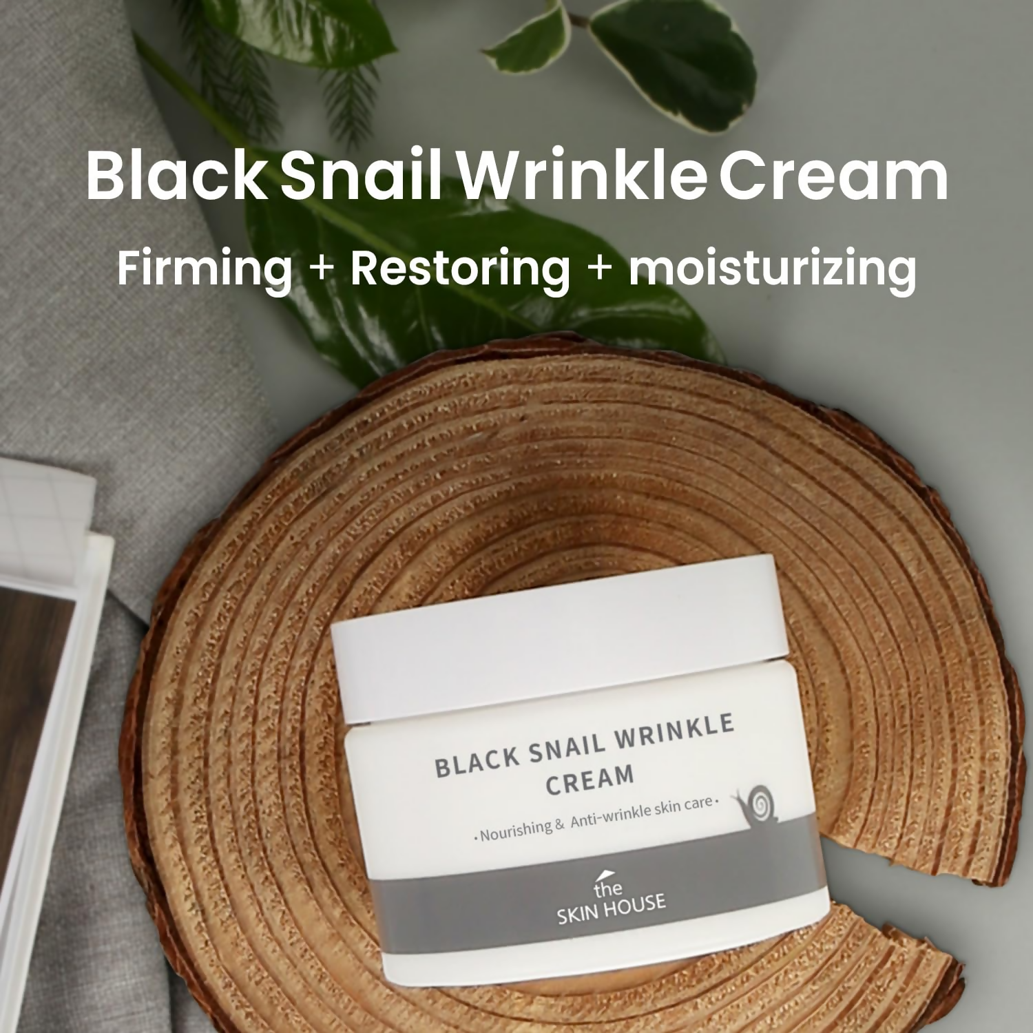 The Skin House Black Snail Wrinkle Cream | Grocsy