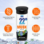 VI-JOHN 22 Degree Cooling Talc Beat the Heat Musk, Neem and Mint | Grocsy