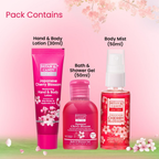 Bryan & Candy Cherry Blossom Bath Kit | Grocsy