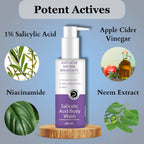 Dermistry Salicylic Acid Body Wash & Face Serum | Grocsy
