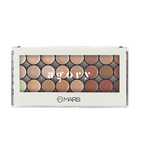 MARS Cosmetics 24 Shade Agory Cream Contour Palette With Brush - Shade-01 | Grocsy