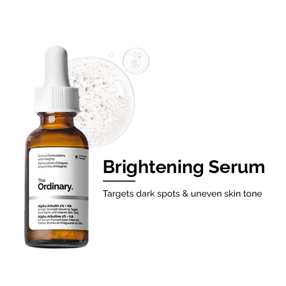 The Ordinary Alpha Arbutin 2% + HA Face Serum | Grocsy