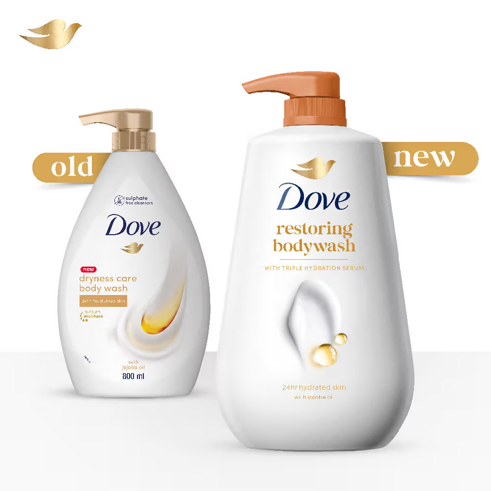 Dove Dryness Care Body Wash With Jojoba Oil | Grocsy