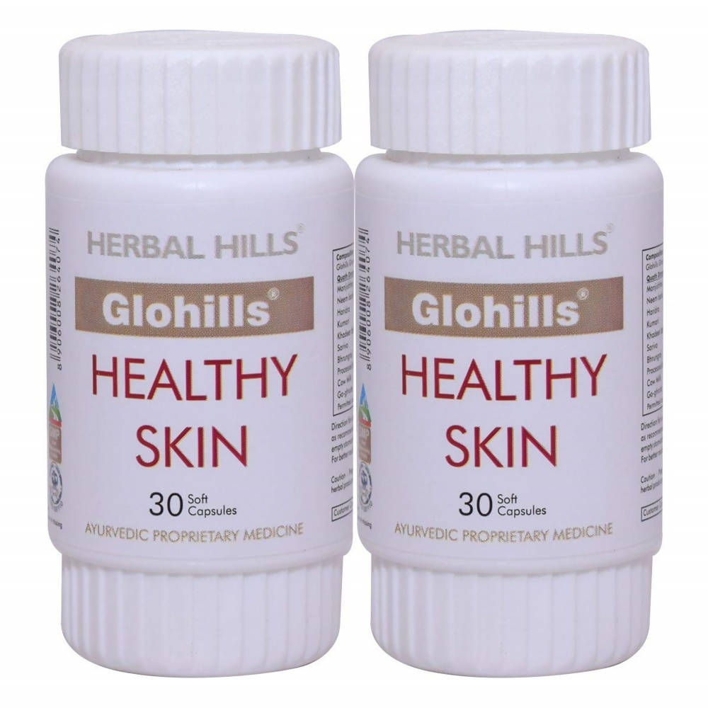 Herbal Hills Glohills Healthy Skin Capsules | Grocsy