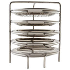 Jain Stainless Steel Idiappam Stand 5 Plates - Silver | Grocsy