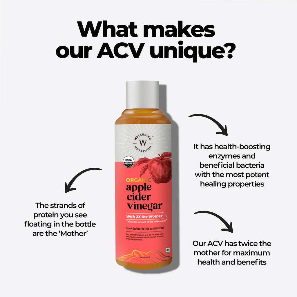 Wellbeing Nutrition Organic Apple Cider Vinegar-Unflavored | Grocsy