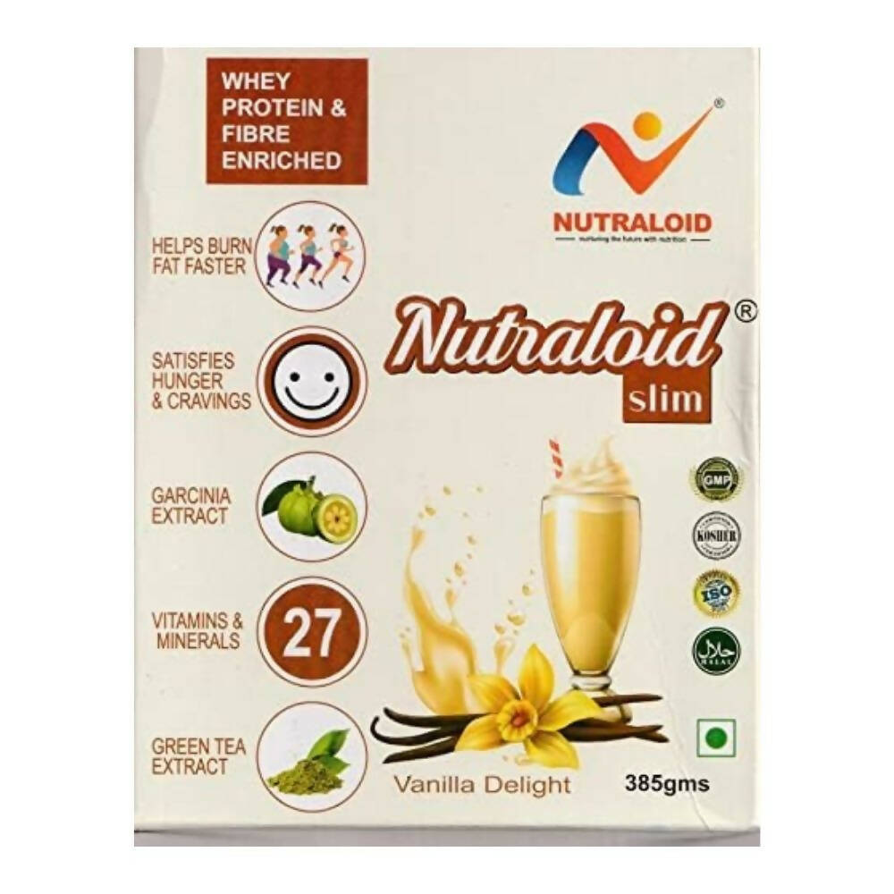 Nutraloid Slim Weight Loss Protein Powder (Vanilla Delight) | Grocsy