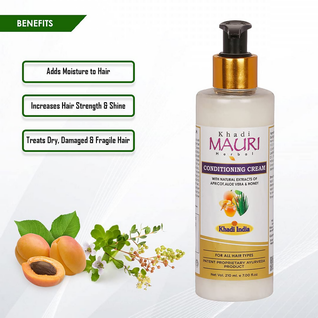 Khadi Mauri Herbal Conditioning Cream Shampoo | Grocsy