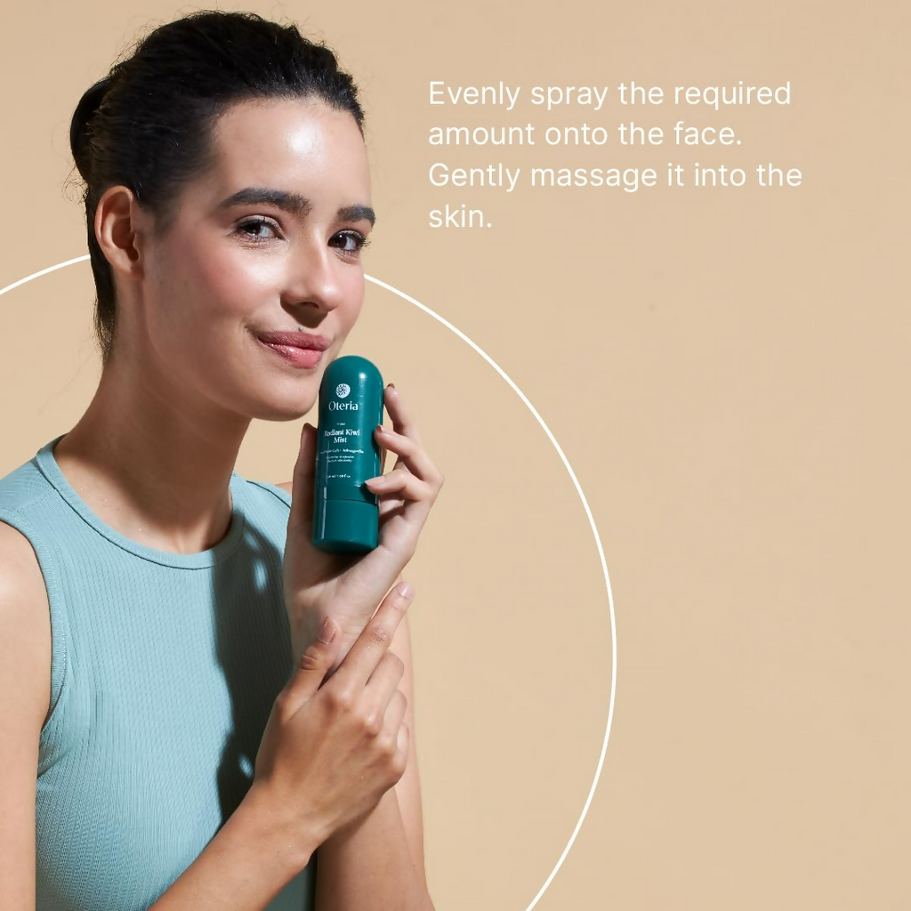 Oteria Radiant Kiwi Mist Spray Toner For Provides Skin With Essential Nutrients | Grocsy