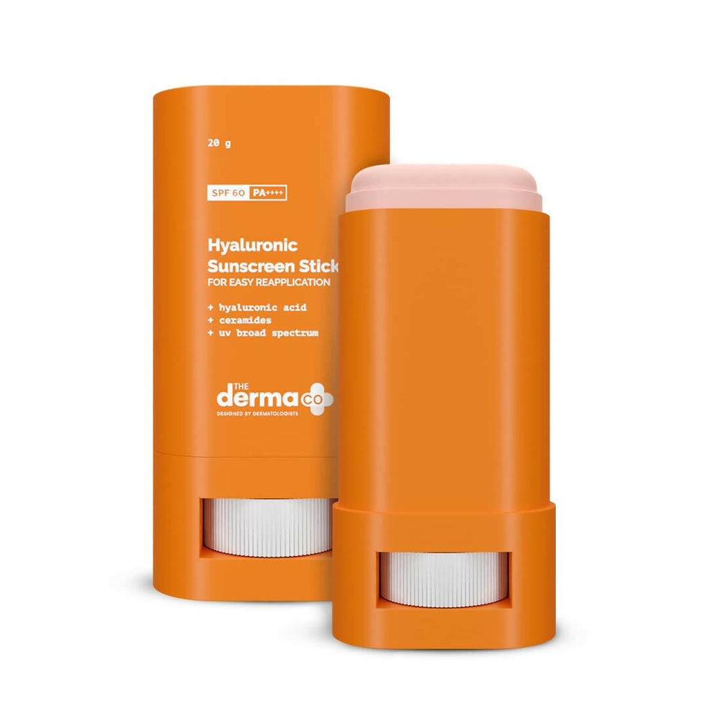 The Derma Co Hyaluronic Sunscreen Stick with SPF 60 | Grocsy