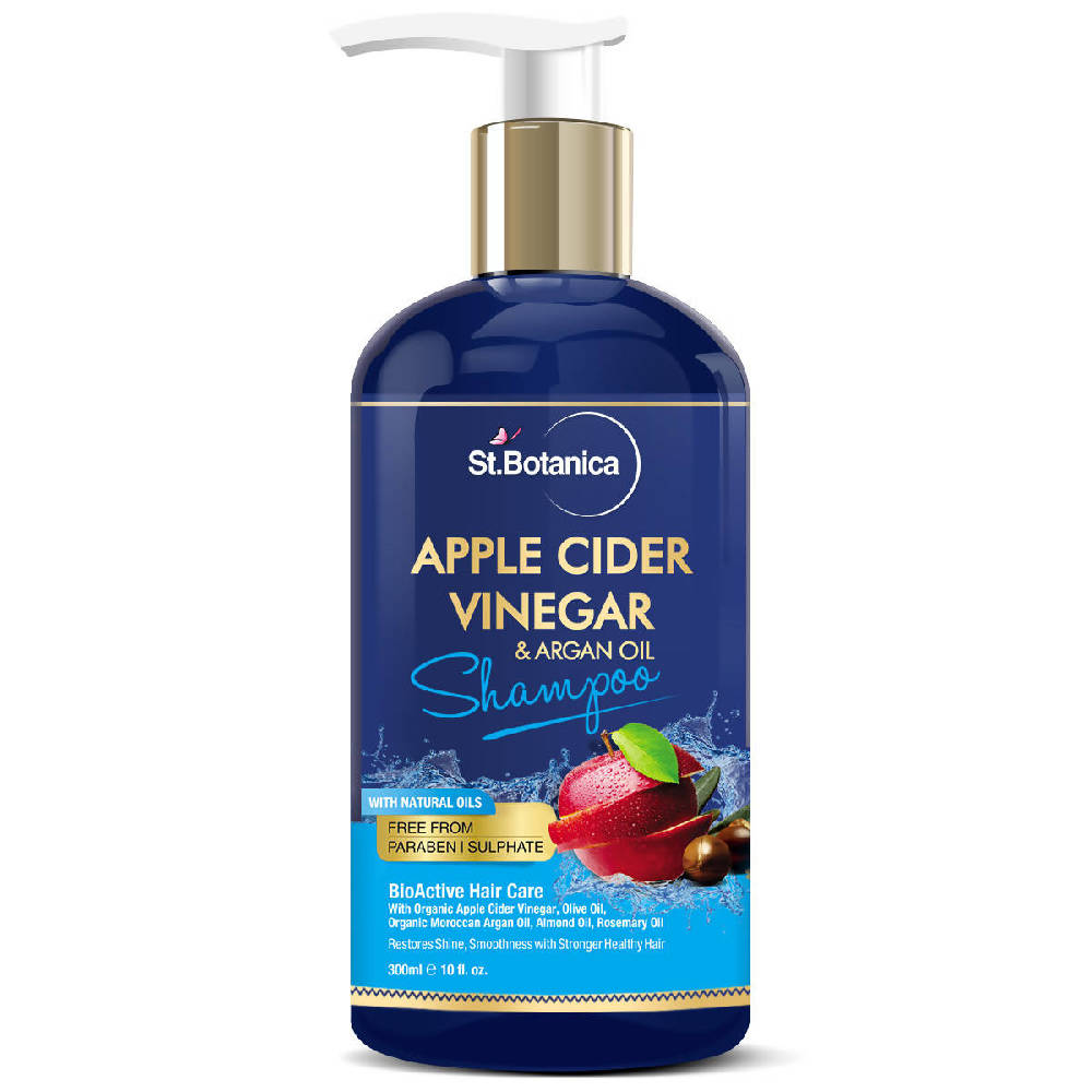 St.Botanica Apple Cider Vinegar And Organic Argan Hair Shampoo | Grocsy