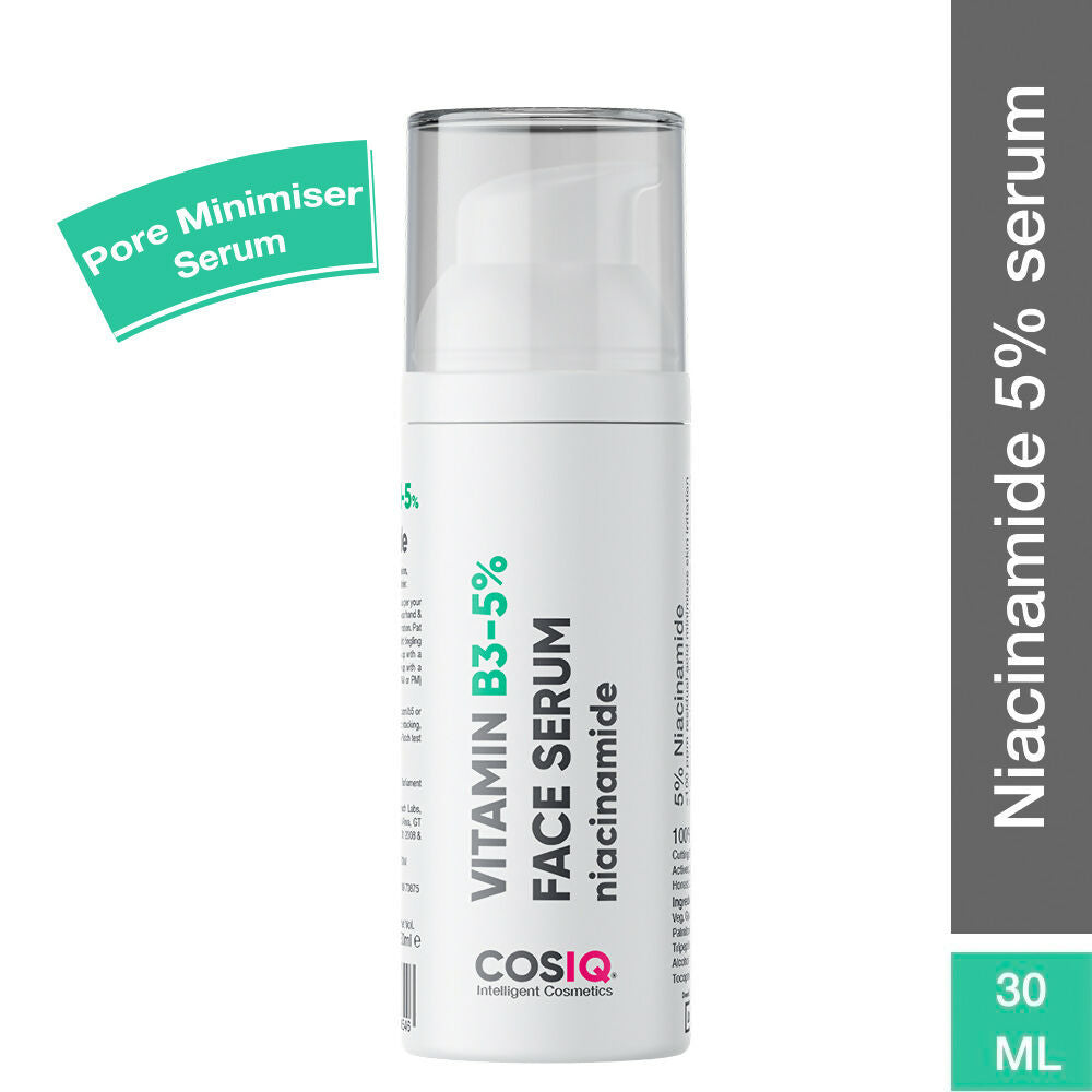 Cos-IQ Niacinamide Vitamin B3-5% Face Serum for Ultra Sensitive Skin | Grocsy