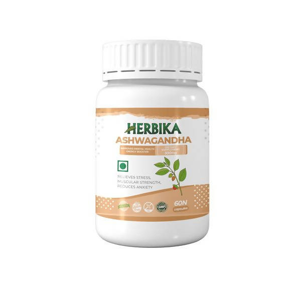 Herbika Ashwagandha Capsules | Grocsy
