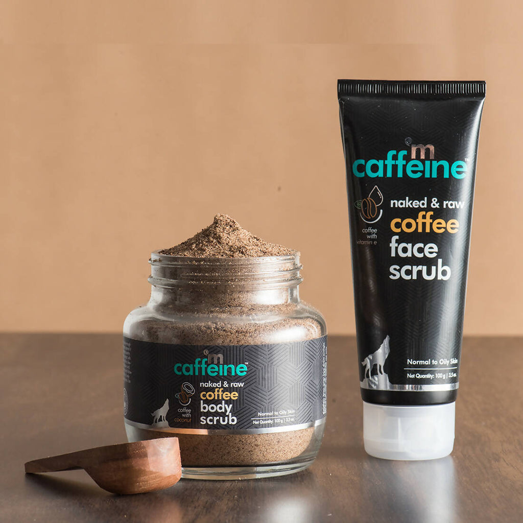 mCaffeine Exfoliation & Tan Removal Combo | Grocsy