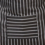 Kodenipr Club Men Women Hotel Cafe Restaurants Catering Cooking Kitchen Chef Apron-Chalk-Stripe | Grocsy