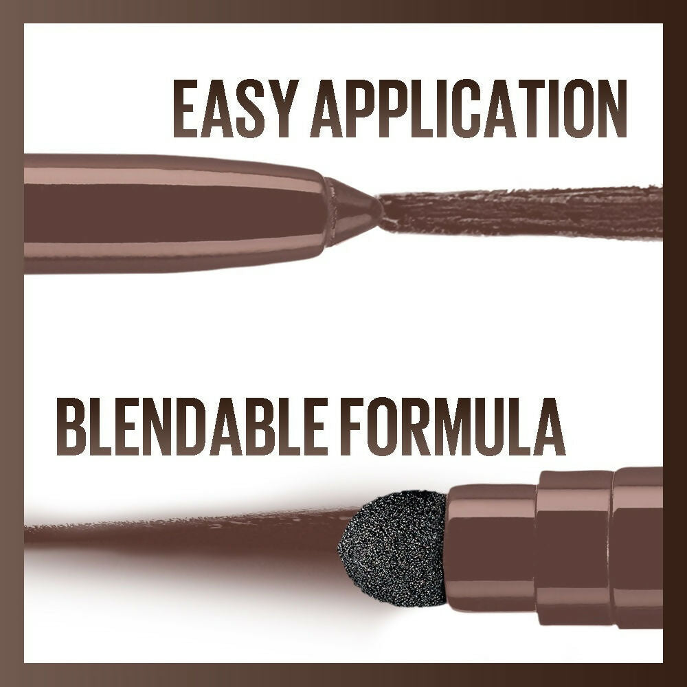 Maybelline New York Tattoo Studio Smokey Eye Kohl Gel Pencil Eyeliner Smokey Brown | Grocsy
