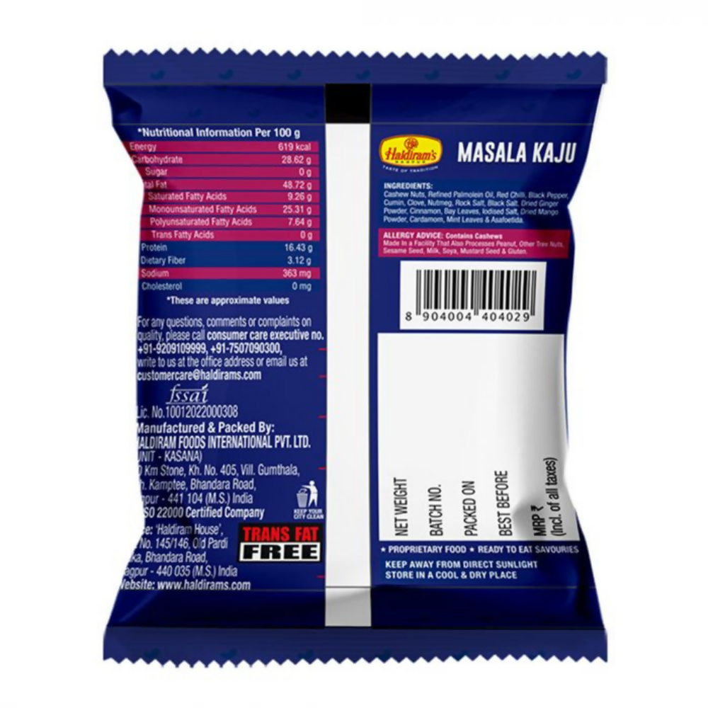 Haldiram's Masala Kaju | Grocsy