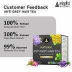 Rishi Natural Anti Grey Hair Herbal Tea | Grocsy