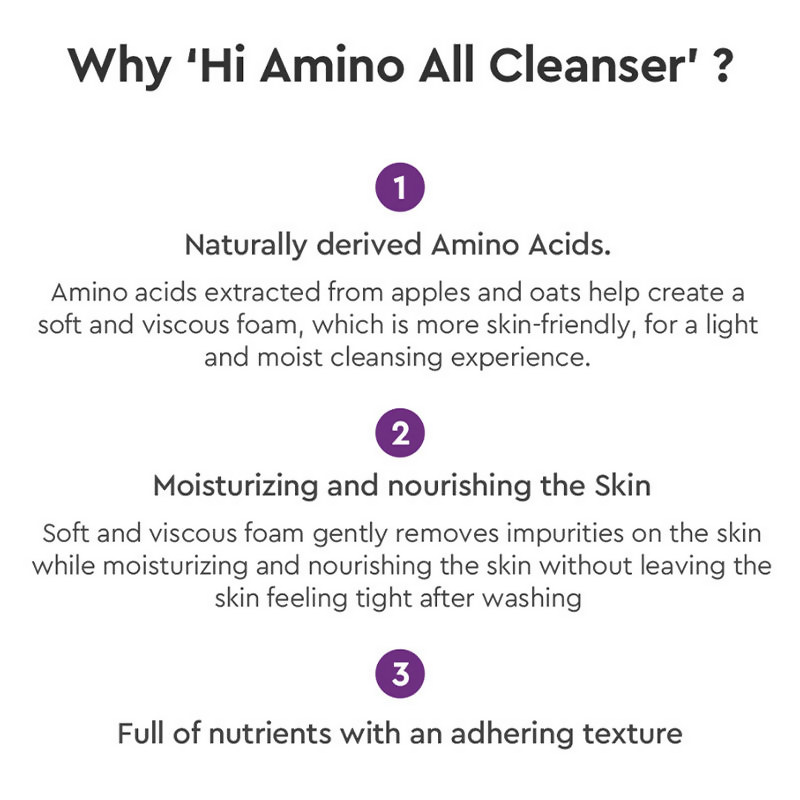 Dewytree Hi Amino All Korean Cleanser | Grocsy