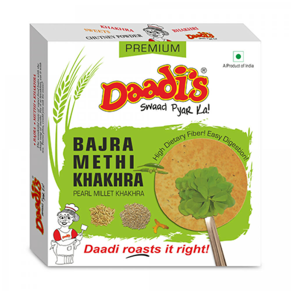 Daadi's Bajra Methi Khakhra | Grocsy