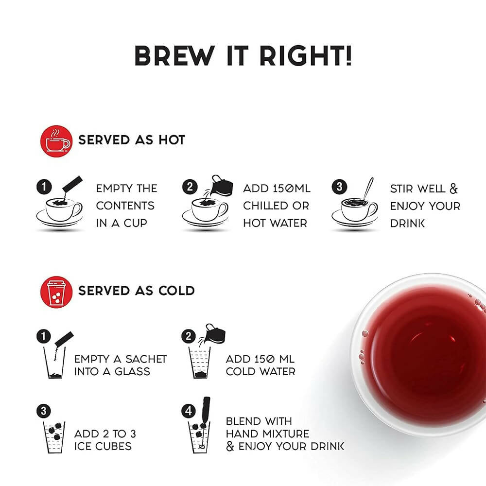 Care Hibiscus & Red Melon Sugar Free Green Tea Sachets | Grocsy