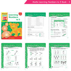 Excel Maths Early Skills Ages 3 - 4 Years (Set of 3) | Mathematics Book for Kids Nursery | Maths Combo Book Set | Grocsy