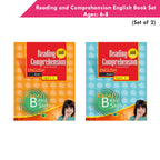 Reading and Comprehension English Book Set Ages 6 - 8 (Set of 2) | Grocsy