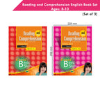 Reading and Comprehension English Book Set Ages 8 - 10 (Set of 2) | Grocsy