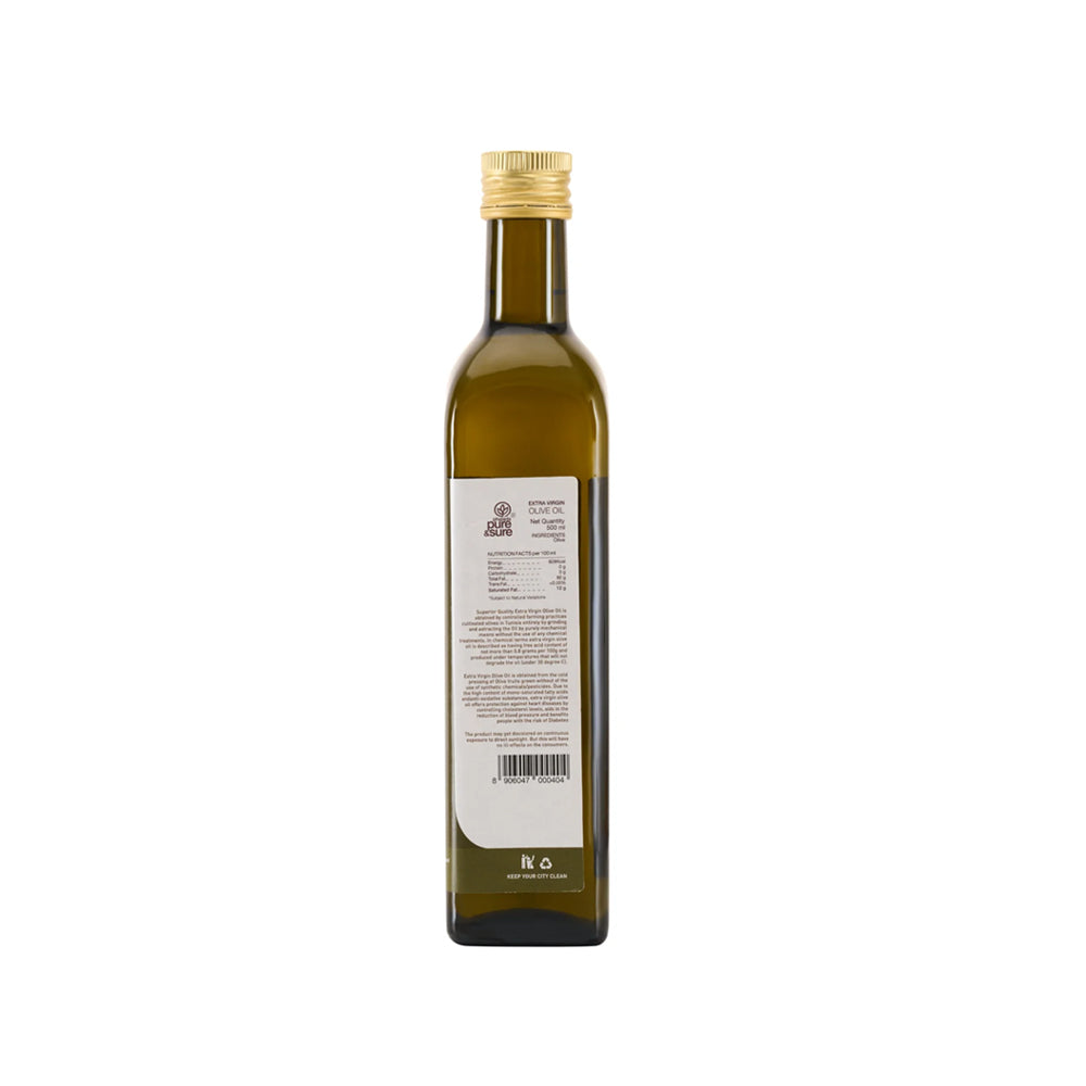 Pure & Sure Organic Extra Virgin Olive Oil | Grocsy