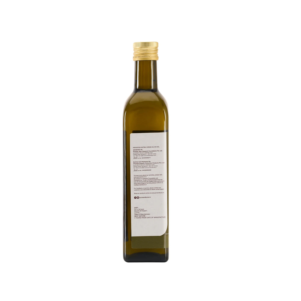 Pure & Sure Organic Extra Virgin Olive Oil | Grocsy