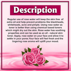 VedicAyurveda Rose water | Grocsy