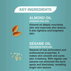 Khadi Veda Sesame & Almond Massage Oil | Grocsy