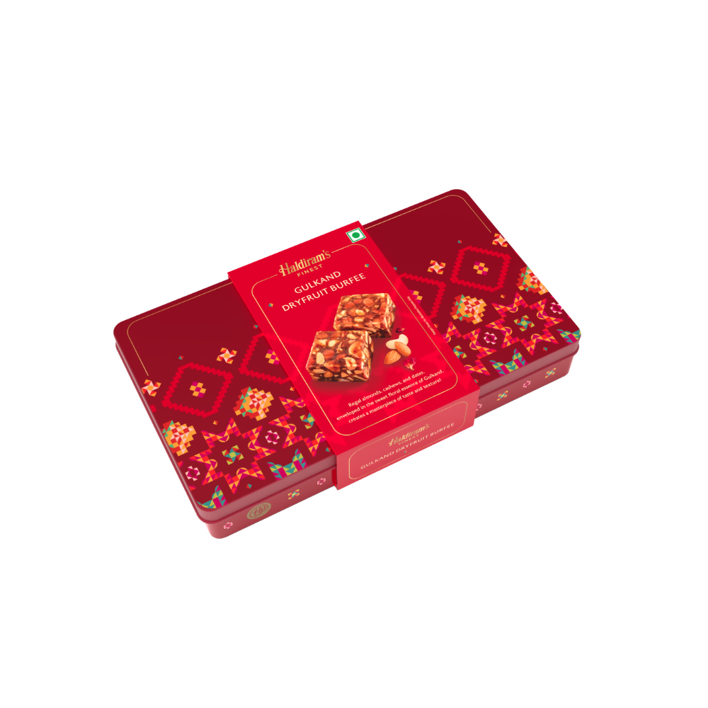 Haldiram's Gulkand Dryfruit Burfee | Grocsy