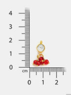 Ruby Raang Women Dainty Drops Earrings | Grocsy